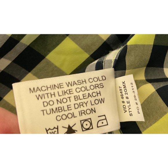 ORVIS Mens Long Sleeve Casual Shirt Size Med Button Front Multi Color Plaid - Picture 8 of 11